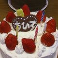 akimonn's cooksnap of when they made 旦那が褒めてくれたショートケーキ♩.