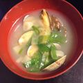 むちおな's cooksnap of when they made アサリのスープ 中華味.