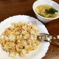 papikun's cooksnap of when they made ☆ﾍﾞｰｺﾝねぎﾁｬｰﾊﾝ☆.