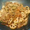 aco0718's cooksnap of when they made ♥母の牛肉五目きんぴら✨蒸し炒五目炒め♥.