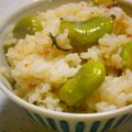 もっさん15's cooksnap of when they made そら豆としらすの梅ごはん.