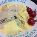 ♡礼♡'s cooksnap of when they made キャベツと玉葱のオムレツ.