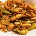 隋の皇帝's cooksnap of when they made 油揚げとネギの甘味噌炒め.