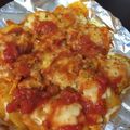＋ききらら＋'s cooksnap of when they made ひとりのお昼に * こってりポテトピザ *.