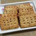 せっちゃんちゃん's cooksnap of when they made 黒ごまきなこと黒糖の健康クッキー.