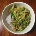 loupgarou's cooksnap of when they made 生の小松菜と納豆⁈ アリなんです！.