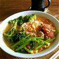 mahochan1's cooksnap of when they made 具だくさん　野菜と卵のトマトスープ.