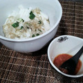 ♡YKitchen♡'s cooksnap of when they made 長芋とおくらのとろろ昆布和え　梅わさび風.