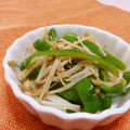 赤い電話's cooksnap of when they made ピーマンとえのき茸のポン酢炒め.