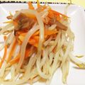 barahimeno's cooksnap of when they made メンマ入りもやしの蒸しサラダ.