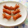 puniＫ's cooksnap of when they made 【ママレシピ】カニさん♪ケチャウィンナ−.