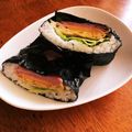 まちるだ食堂。's cooksnap of when they made スクランブルエッグとハムのおにぎらず.