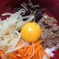 ⑤児の母's cooksnap of when they made 石焼ビビンバ風☆フライパンで簡単です.