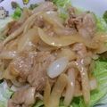 misheng841's cooksnap of when they made サニーレタスで豚肉巻き巻き♪簡単みそだれ.