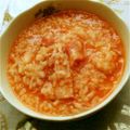 Dバナナ's cooksnap of when they made 簡単☆残りご飯でトマトリゾット.