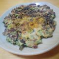 どらっこ３３'s cooksnap of when they made 高菜漬in和風チヂミ.