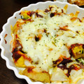 ＲＫまま's cooksnap of when they made 簡単☆ウマ～☆かぼちゃピザ風焼.