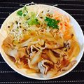ツンデレラAyaN's cooksnap of when they made 簡単！薄切り肉で！豚の生姜焼き.