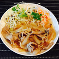 ツンデレラAyaN's cooksnap of when they made 簡単！薄切り肉で！豚の生姜焼き.