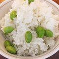 ユウマロ's cooksnap of when they made 枝豆ご飯.