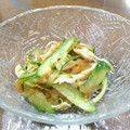 可愛いはるちゃん's cooksnap of when they made くらげとキュウリの中華風酢の物.