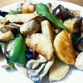 かつどんママ's cooksnap of when they made 牡蠣と野菜のポン酢焼き.