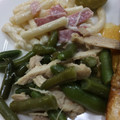 ♡★ハッピー★♡'s cooksnap of when they made いんげんと蒸し鶏の中華風ごま和え.