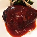 じんじん☆らんらん♡'s cooksnap of when they made nico亭♡濃厚 煮込みハンバーグ.