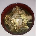やしゅう's cooksnap of when they made キノコと豚のピリ辛卵スープ.