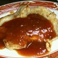 冷凍ぷっちんぷりん's cooksnap of when they made お母さんの味　ポークチャップ.