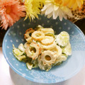 ❀あおい❀'s cooksnap of when they made きゅうりと竹輪の簡単和風マヨサラダ♡.