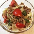 みゆき0101's cooksnap of when they made トマトとひき肉のカレー風味サラダ.