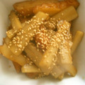 liutan's cooksnap of when they made ごぼうと人参とさつま揚げのきんぴら.