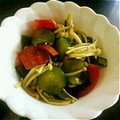 ゆざく's cooksnap of when they made 【えのき★トマト】彩りの酢の物.