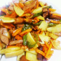 まいまいまいちん's cooksnap of when they made 簡単！じゃがいもとピーマンのシンプル炒め.