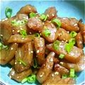 ゆざく's cooksnap of when they made ちぎっておいしい！こんにゃくのピリ辛炒め.