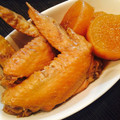 ayammaya's cooksnap of when they made 手羽先と大根の照り煮.