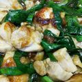 ノノッチノッチ's cooksnap of when they made 鶏モモとニラのコチュジャン炒め.
