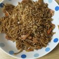 こずーん's cooksnap of when they made 【節約】もやし焼きそばチャーハン.