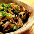 rakumaka's cooksnap of when they made なすと茗荷（みょうが）のきんぴら.