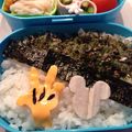 A子／平日のおやつ's cooksnap of when they made キャラ弁☆ミッキー.