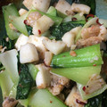 けんちゃんひーちゃん's cooksnap of when they made 青梗菜とシーフードmixのにんにく炒め.