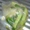 ギバ肉's cooksnap of when they made ササミとキュウリのニンニク漬け.