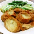 月見なっとう's cooksnap of when they made あぶら麩と水菜の炊いたん。簡単.