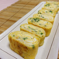 赤い電話's cooksnap of when they made 甘くないだし巻き卵焼き しらすと小ネギで.