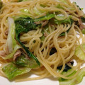 ゆっつぃー's cooksnap of when they made 簡単☆ｷｬﾍﾞﾂとﾂﾅのﾊﾟｽﾀ.