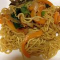 にいさんぽ's cooksnap of when they made パッタイ風みそ焼きそば.