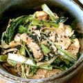 ままる2号's cooksnap of when they made 副菜 小松菜と薄揚げのポン酢炒め.