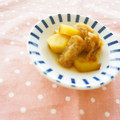 tommy 0304's cooksnap of when they made さつまいもと油揚げの煮びたし♡.