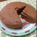 みみぽん☆'s cooksnap of when they made ホットケーキミックスチョコケーキ＠炊飯器.